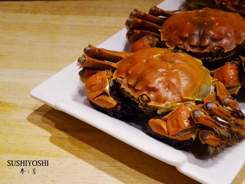 Hairy Crab Banquet Sushiyoshi omasake TST